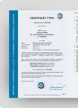 Type certificate