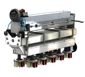D - disc brushing unit