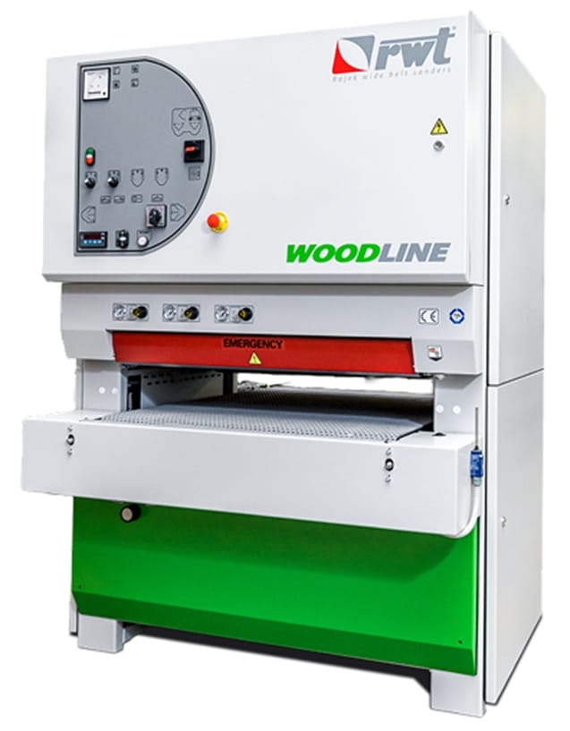Máquina para trabajar la madera lijadora de banda ancha woodline s line